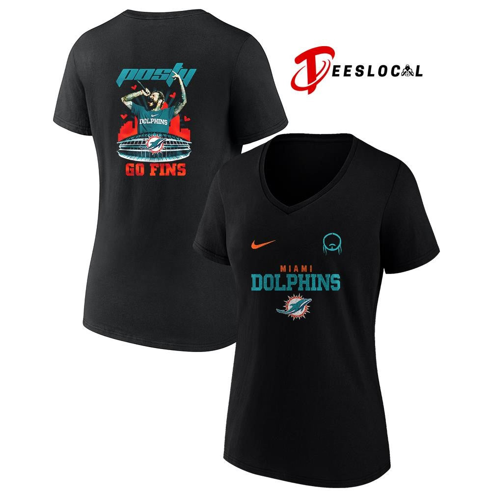 Miami Dolphins x Post Malone Posty stadium shirt