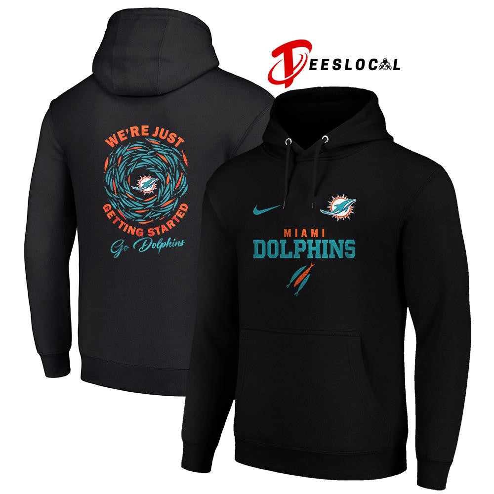 Miami Dolphins x The Chosen we’re just getting started logo shirt