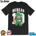 Miami Football Mensah 10 Vintage Style Graphic T Shirt