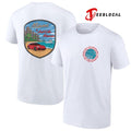 Miami is just like heaven logo graphic shirt