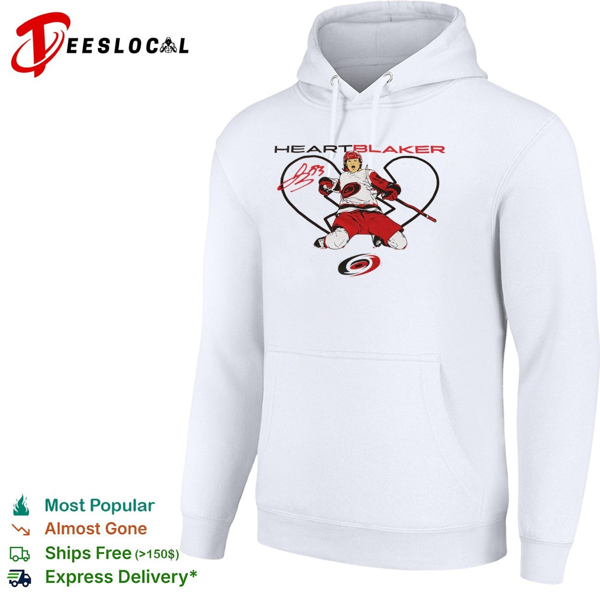 Michael Bunting Carolina Hurricanes NHL heartblaker shirt