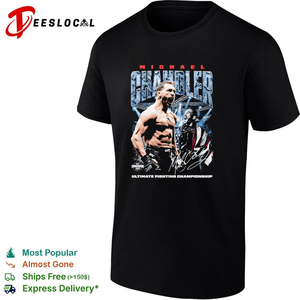 Michael Chandler UFC Freedom 250 Ultimate Fighting Championship poster shirt