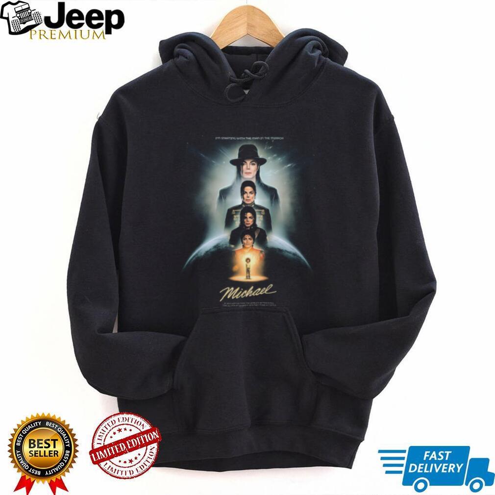 Michael Jackson Man In The Mirror Evolution Legacy Tribute Graphic T Shirt