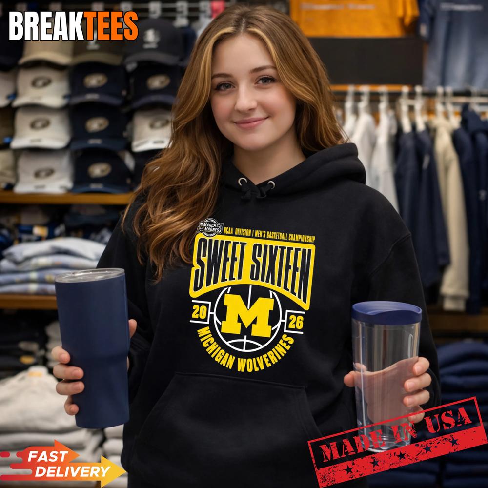 Michigan 2026 March Madness Sweet 16 Shirt