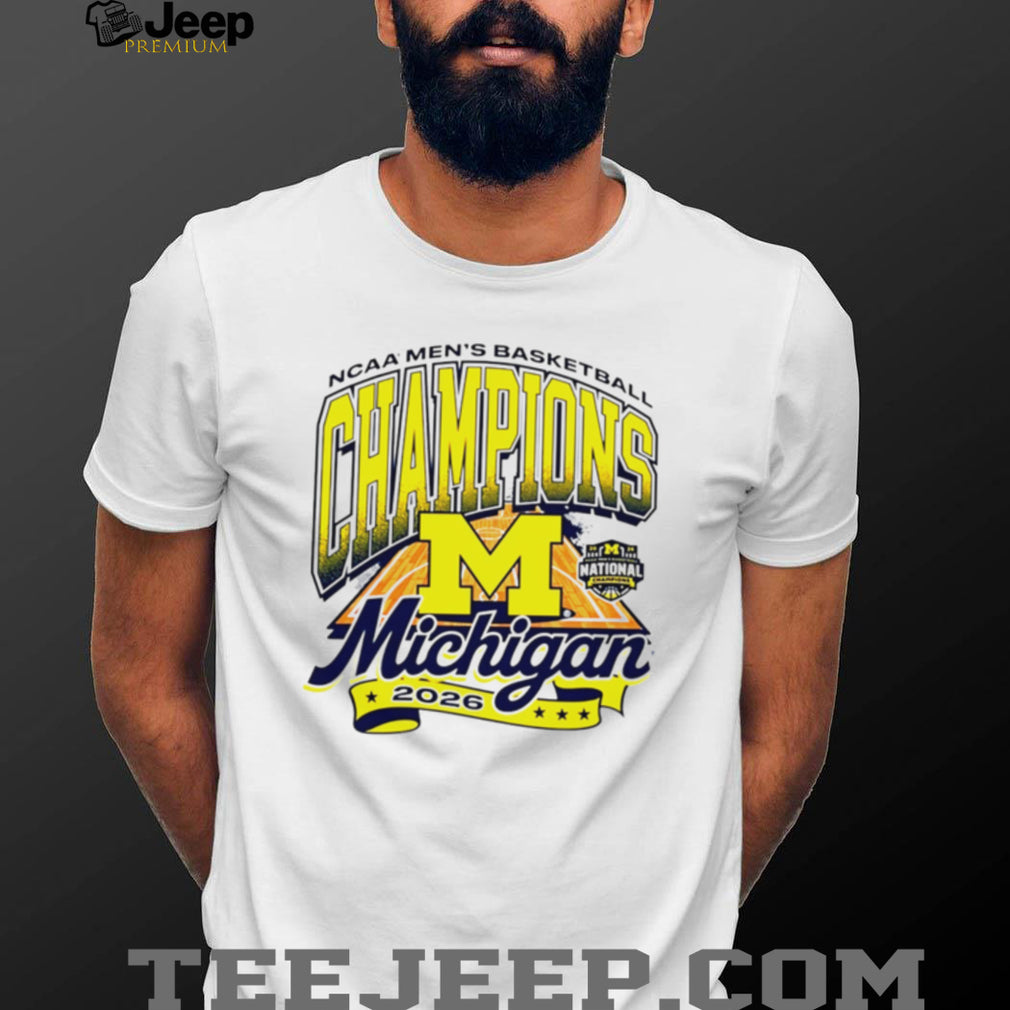 Michigan Basketball 2026 NCAA Men’s National Champions Graphic T Shirt