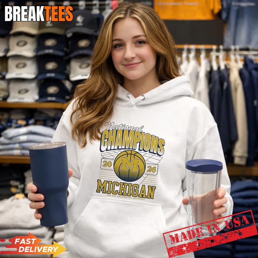 Michigan Men’s Basketball 2026 NCAA National Champions T-Shirt