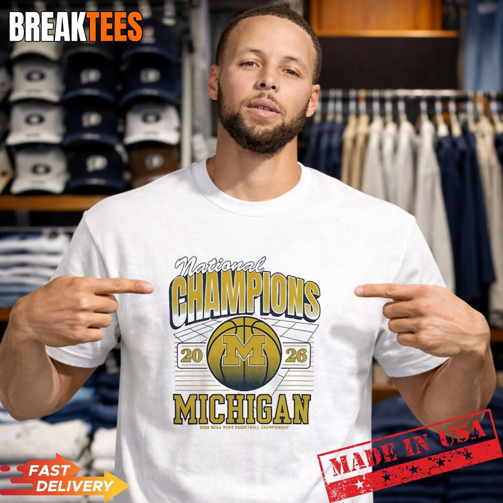 Michigan Men’s Basketball 2026 NCAA National Champions T-Shirt