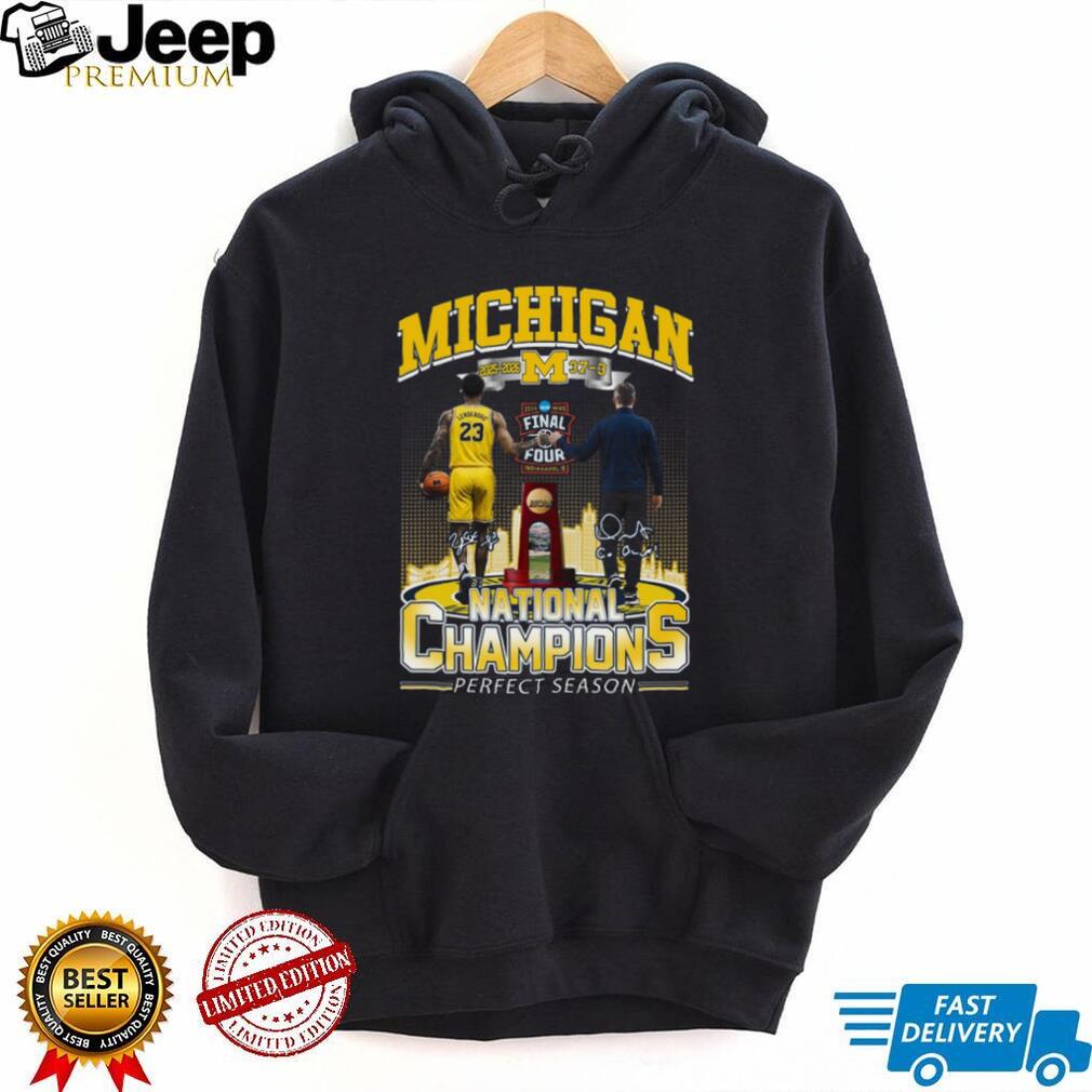 Michigan National Champions 2026 Perfect Season Final Four Basketball T Shirt