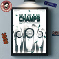 Michigan State Spartans Ice Hockey 2026 Big Ten Men’s Hockey Regular Season Champions Back To Back To Back Poster Canvas