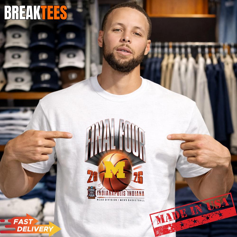Michigan Wolverines 2026 NCAA Men’s Basketball Final Four Shirt