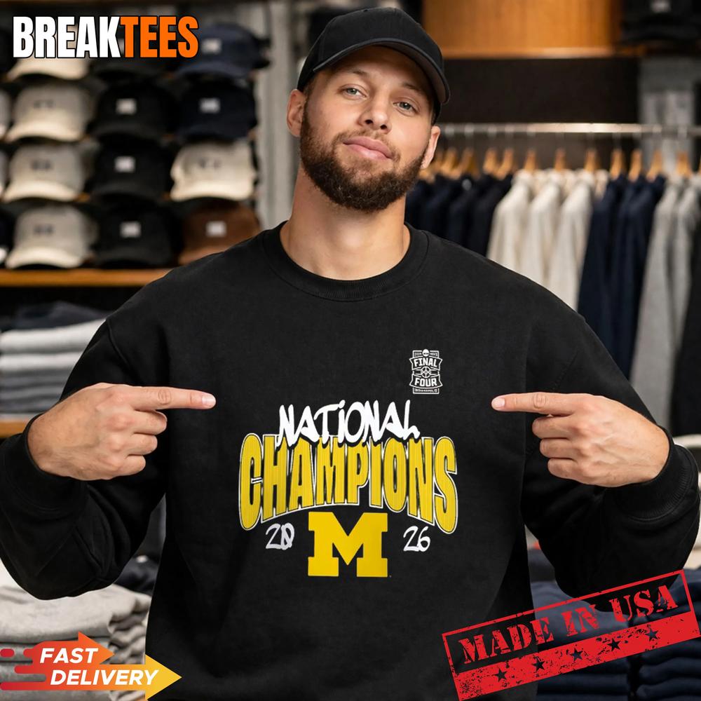 Michigan Wolverines 2026 NCAA Men’s Basketball National Champions Schedule Shirt