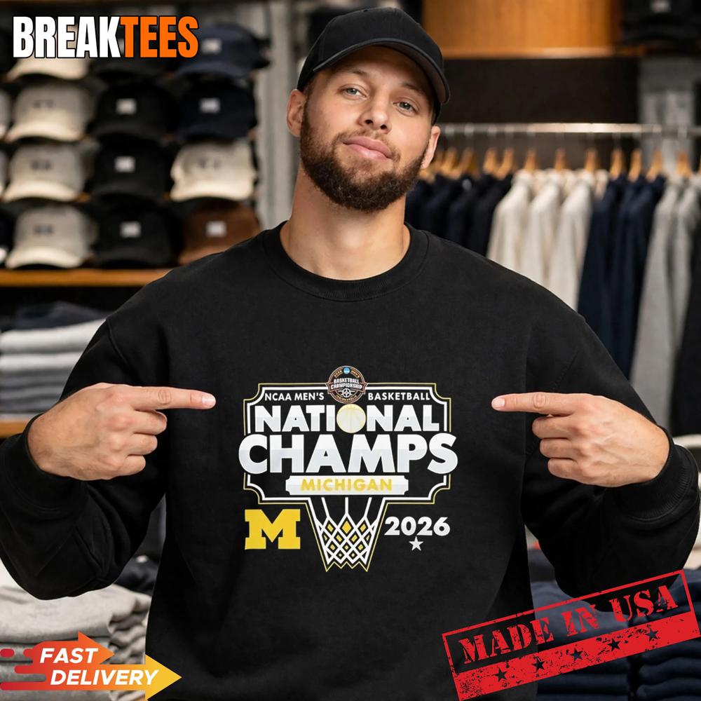 Michigan Wolverines 2026 NCAA Men’s Basketball National Champions Shirt