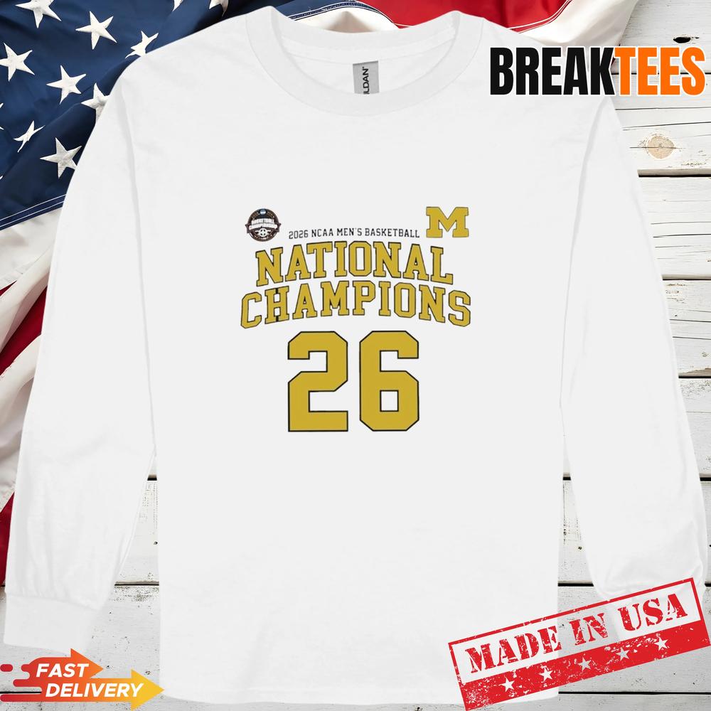 Michigan Wolverines 2026 NCAA Men’s Basketball National Championship Shirt