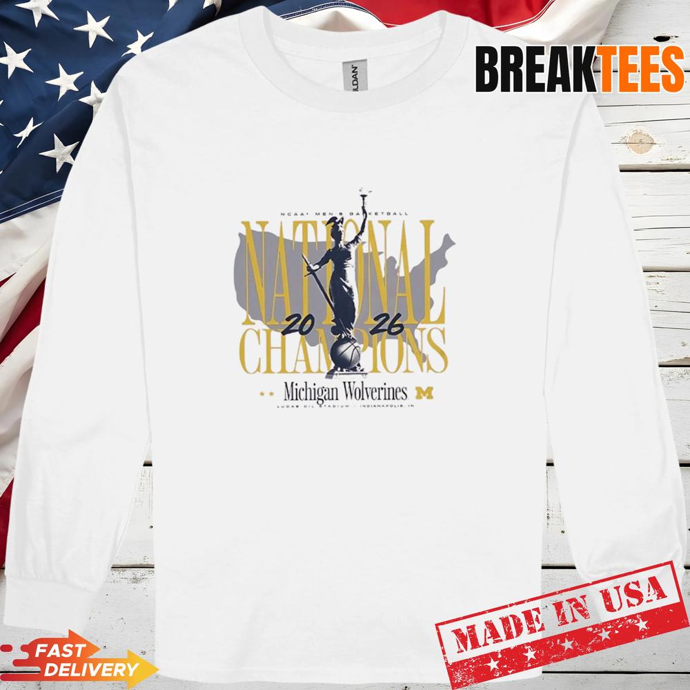 Michigan Wolverines 2026 National Champions Lady Victory Indy T-Shirt