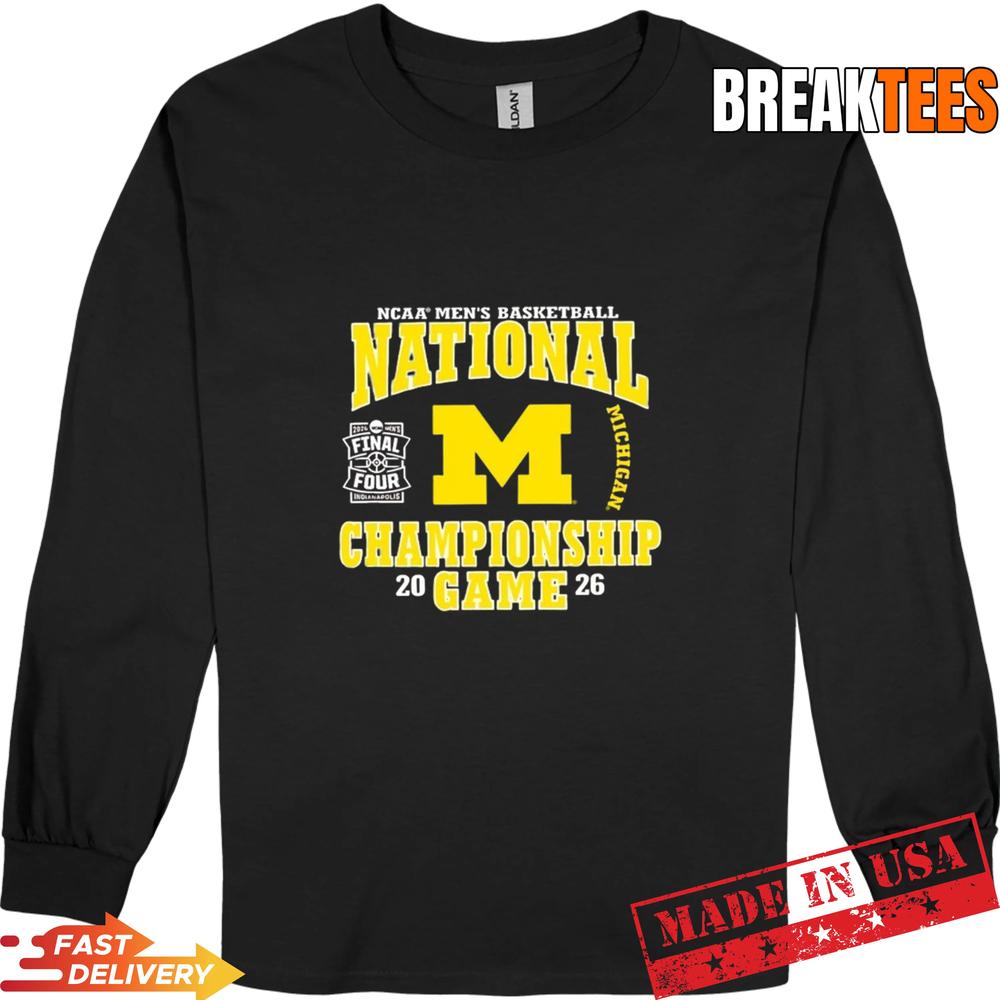 Michigan Wolverines 2026 National Championship game T-Shirt