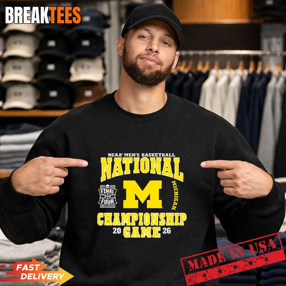 Michigan Wolverines 2026 National Championship game T-Shirt