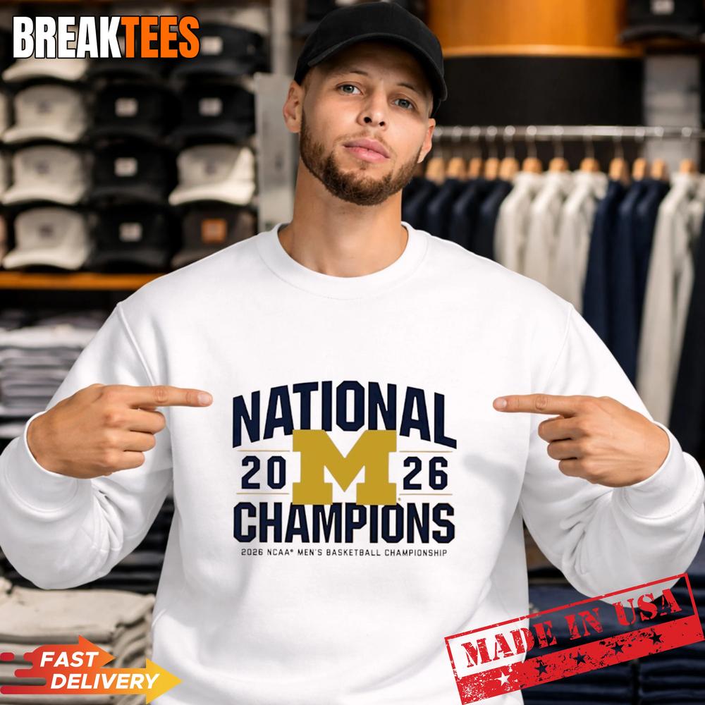 Michigan Wolverines MBB 2026 National Champions Classic T-Shirt