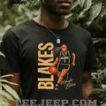 Mikayla Blakes #1 Basketball Graphic Player Tribute T shirt