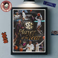 Mikayla Blakes Vanderbilt Commodores Women’s Basketball 2026 SEC Player Of The Year Home Decor Poster Canvas
