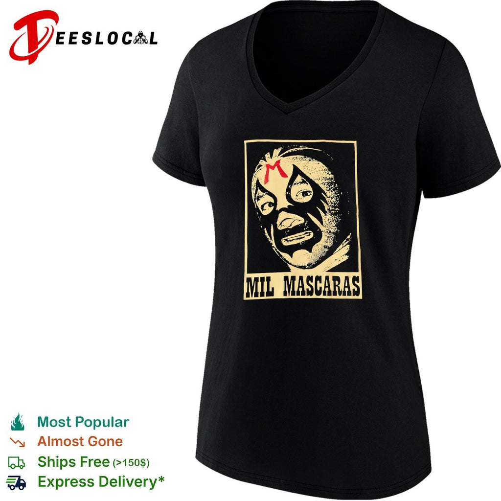 Mil Mascaras Luchador Wrestling Legend Lucha Libre Mexican Wrestling shirt