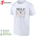 Milf Man I Love Floratelier Anime Five Characters Floral Shirt