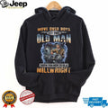 Millwright Old Man Vintage Career Profession Shirt