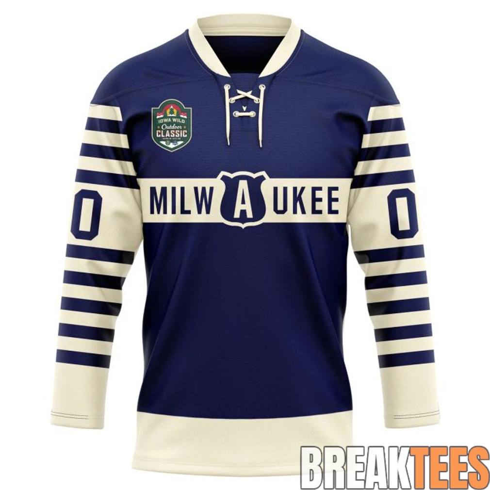 Milwaukee Admirals x Iowa Wild Outdoor Classic Hockey Jersey