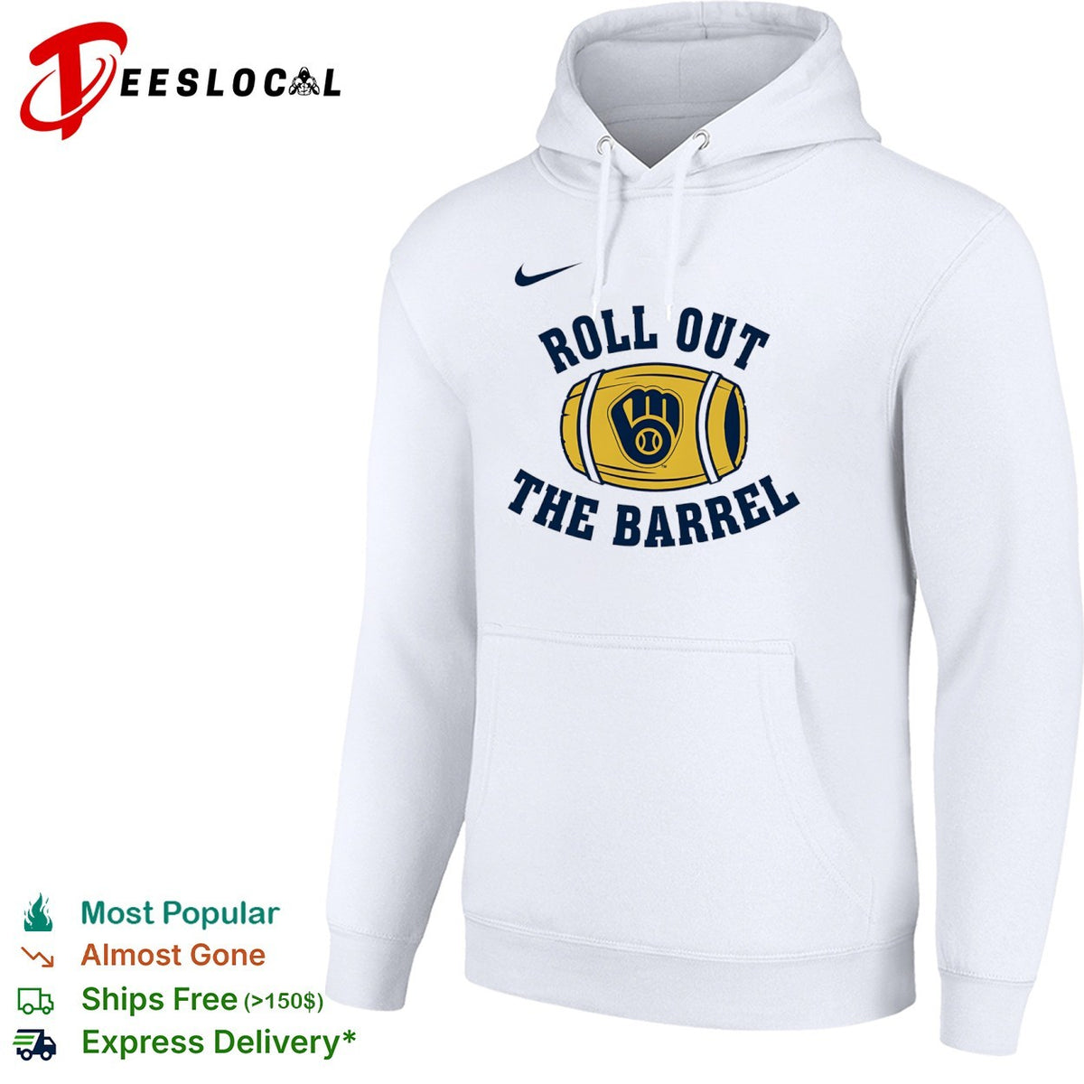 Milwaukee Brewers Roll Out The Barrel Major League Baseball shirt