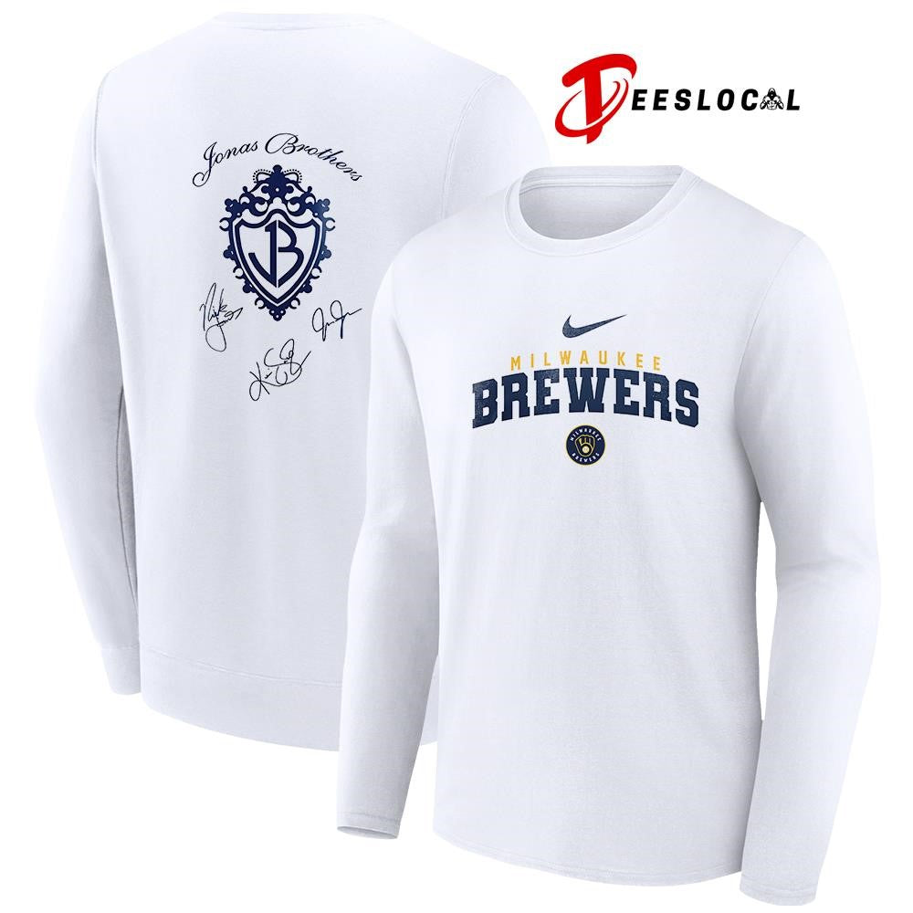 Milwaukee Brewers x Grateful Dead bear mascot shirt