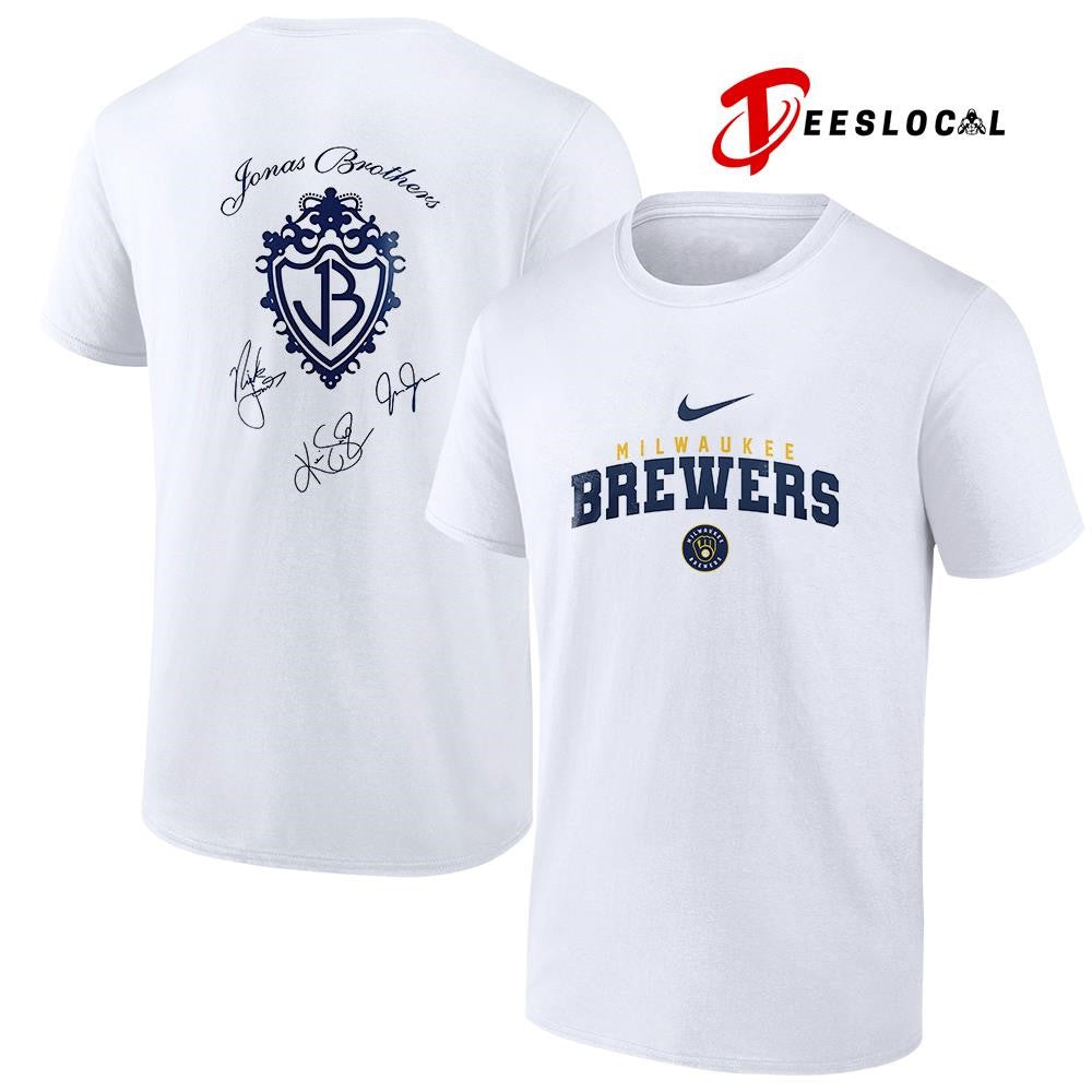 Milwaukee Brewers x Grateful Dead bear mascot shirt
