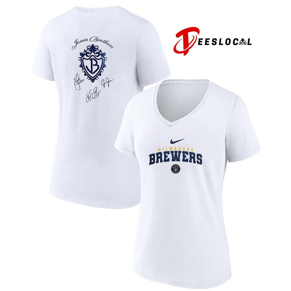 Milwaukee Brewers x Grateful Dead bear mascot shirt