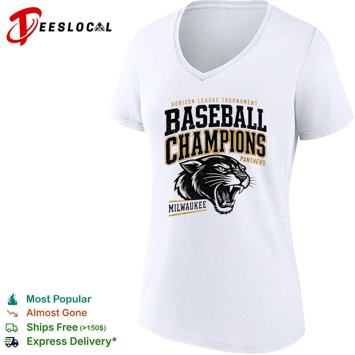 Milwaukee Panthers Horizon League Tournament Baseball Champions shirt