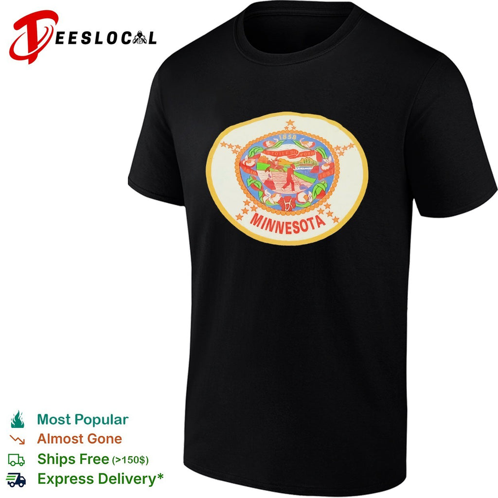 Minnesota State Seal 1858 L Etoile Du Nord 1819 1893 Shirt