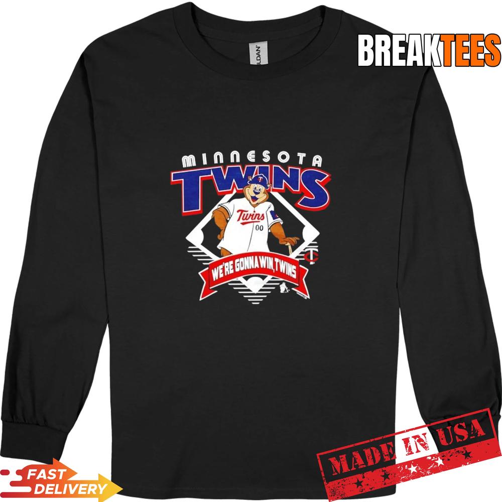 Minnesota Twins TC Bear We’re Gonna Win Twins mascot T-Shirt