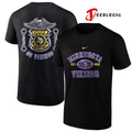 Minnesota Vikings law enforcement tribute protect and serve logo shirt
