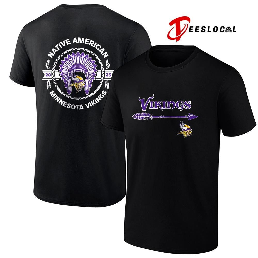 Minnesota Vikings native American Indigenous peoples day graphic shirt