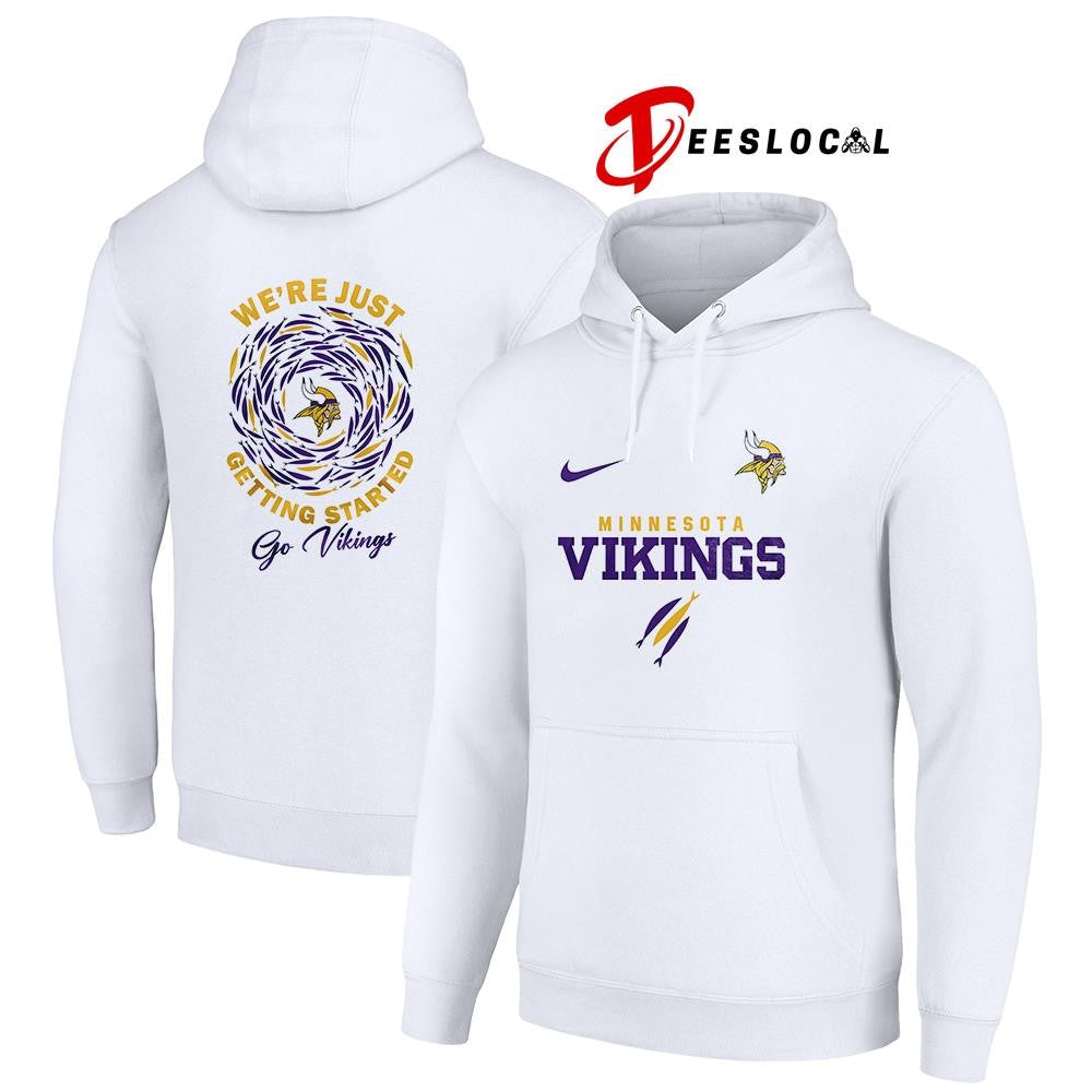 Minnesota Vikings x The Chosen we’re just getting started logo shirt