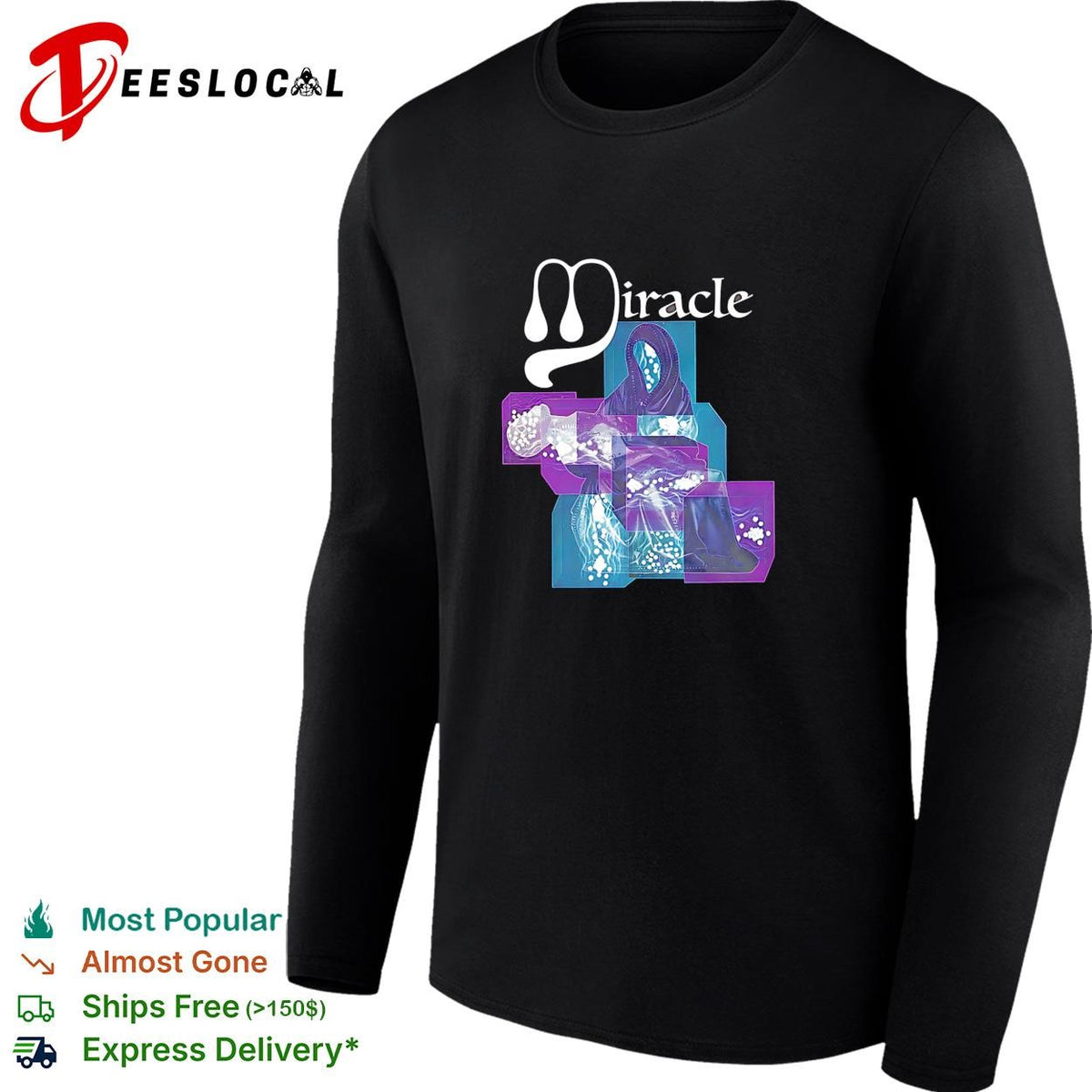 Miracle Cults of the Lamb Figure in Abstract Geometric Cube Art Print shirt
