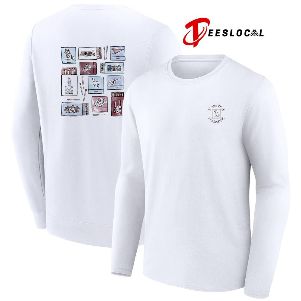 Mississippi State Bulldogs SEC matchbook graphic shirt