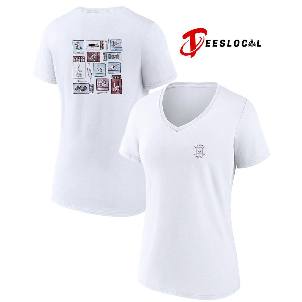 Mississippi State Bulldogs SEC matchbook graphic shirt