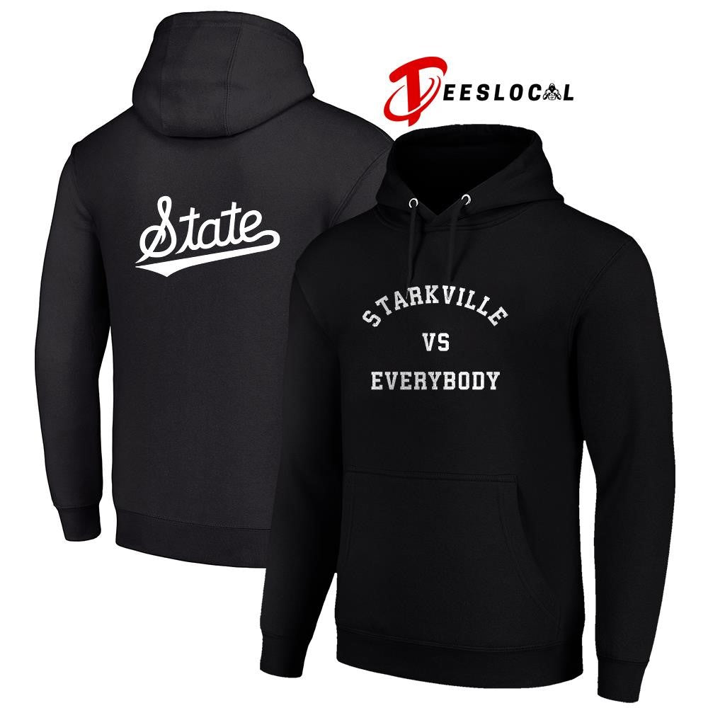 Mississippi State Bulldogs Starkville vs everybody graphic shirt