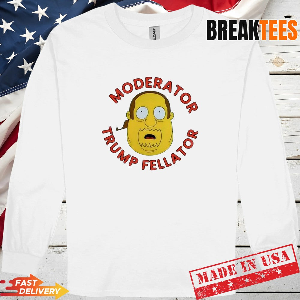 Moderator Trump felator t-shirt