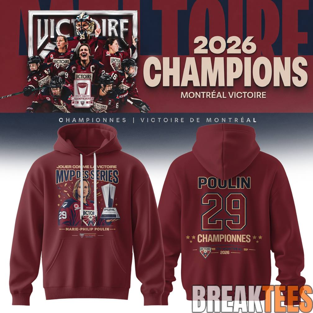 Montral Victoire PWHL Walter Cup Championship 2026 Special Hoodie