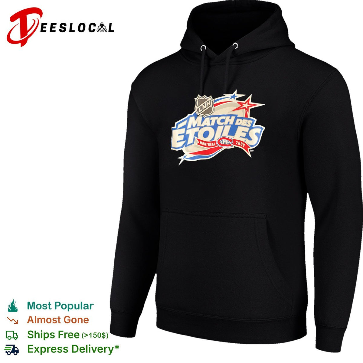 Montreal Canadiens 2009 Match des Etoiles LNH Hockey NHL shirt