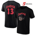 Montreal Canadiens Cole Caufield portrait name and number shirt