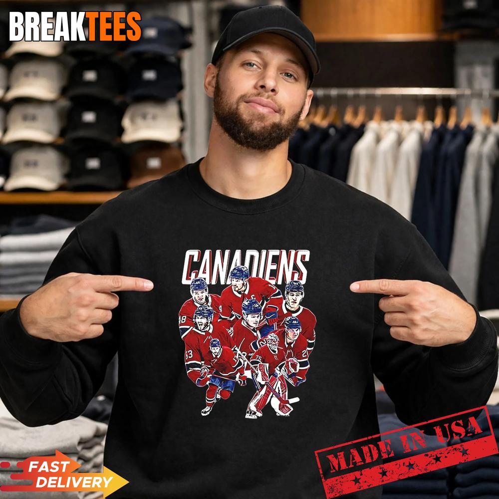 Montreal Canadiens Hockey 2026 Playoffs Team graphic T-Shirt