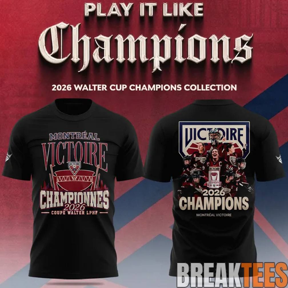Montreal Victoire Royalty Champions 2026 Shirt