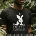 Monty Python “Death Awaits You All With Big Nasty Pointy Teeth” T Shirt