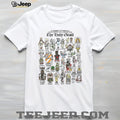 Monty Python Field Guide To A Quest For The Holy Grail Characters T Shirt