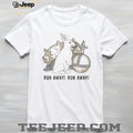 Monty Python Holy Hand Grenade “Run Away!” Rabbit of Caerbannog T Shirt